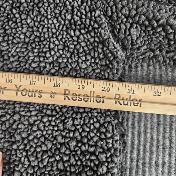 Nebraska Cornhuskers Sweater Womens Medium NCAA Football Sherpa Fleece 1/4 Zip - Picture 9 of 12